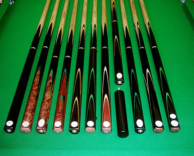 custom snooker cue